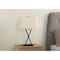 Monarch Specialties Lighting, 25 in.H, Table Lamp, Usb Port, Black Metal, Beige Shade, Transitional I 9638 - alternate 3